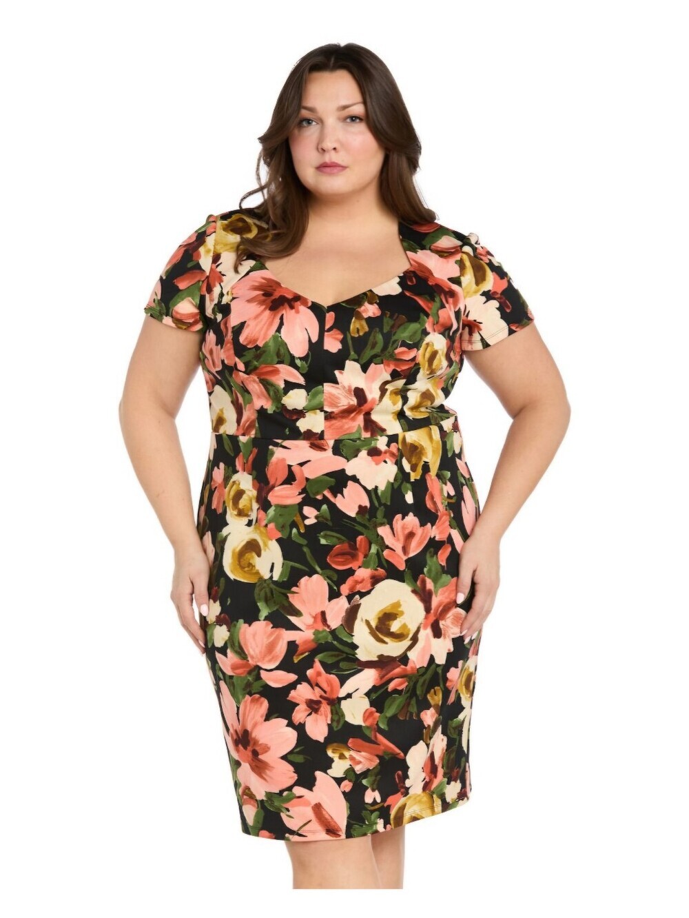 Floral Print Scuba 14W RM RICHARDS NWT